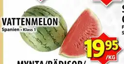 Matvärlden Tensta VATTENMELON erbjuda
