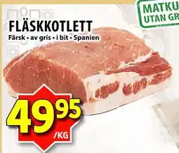 Matvärlden Tensta FLÄSKKOTLETT erbjuda