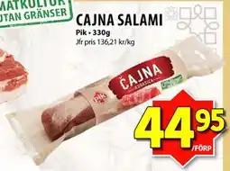 Matvärlden Tensta CAJNA SALAMI erbjuda