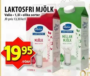 Matvärlden Tensta LAKTOSFRI MJÖLK erbjuda