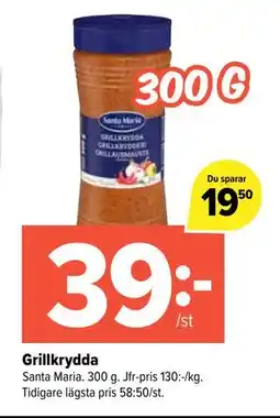 Coop Extra Grillkrydda erbjuda