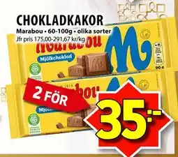 Matvärlden Tensta CHOKLADKAKOR erbjuda