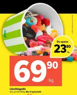 Coop Extra Lösviktsgodis erbjuda