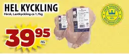 Matvärlden Tensta Hel kyckling erbjuda