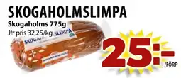 Matvärlden Tensta SKOGAHOLMS Skogaholmslimpa erbjuda