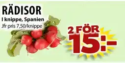 Matvärlden Tensta Rädisor erbjuda