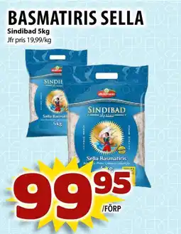 Matvärlden Tensta SINDIBAD Basmatiris sella erbjuda