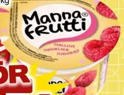 Matvärlden Tensta Mannafrutti erbjuda