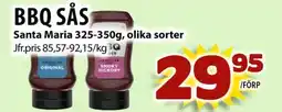 Matvärlden Tensta SANTA MARIA Bbq sås erbjuda