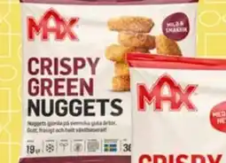 Matvärlden Tensta MAX CRISPY Green nuggets erbjuda