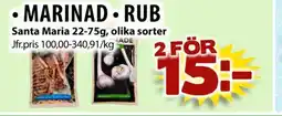 Matvärlden Tensta SANTA MARIA Marinad rub erbjuda