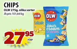 Matvärlden Tensta OLW Chips erbjuda