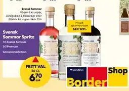 Border Shop Svensk Sommar Likör 20%, EUR 6.7 erbjuda