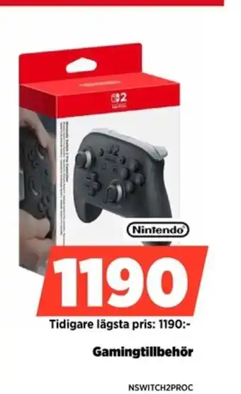 Power Gamingtillbehör erbjuda