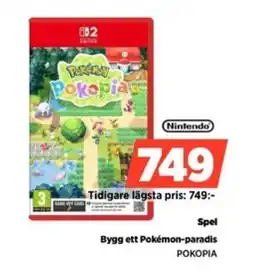 Power Nintendo Spel Bygg ett Pokémon-paradis erbjuda