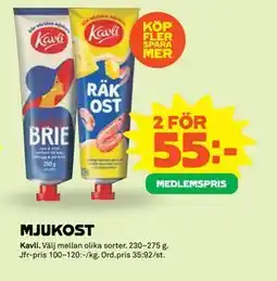 Stora Coop MJUKOST, Medlemspris erbjuda