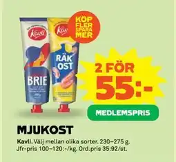 Stora Coop MJUKOST, Medlemspris erbjuda