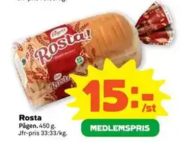 Stora Coop Rosta, Medlemspris erbjuda