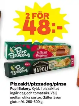 Stora Coop Pizzakit/pizzadeg/pinsa erbjuda