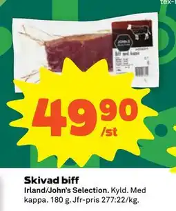 Stora Coop Skivad biff erbjuda