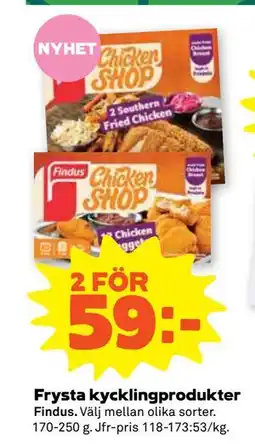 Stora Coop Frysta kycklingprodukter erbjuda