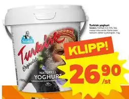 Stora Coop Turkisk yoghurt erbjuda