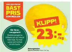 Stora Coop Honungsmelon erbjuda