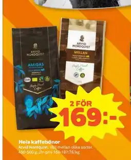 Stora Coop Hela kaffebönor erbjuda