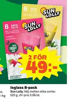 Stora Coop Isglass 8-pack erbjuda
