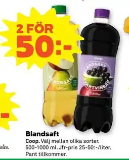 Stora Coop Blandsaft erbjuda