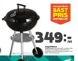 Stora Coop Kolgrill Madrid erbjuda