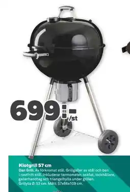 Stora Coop Klotgrill 57 cm erbjuda