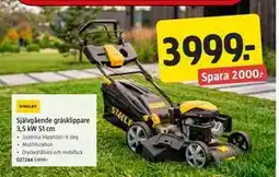 Jula Självgående gräsklippare 3,5 kW 51 cm erbjuda