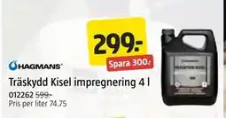 Jula Träskydd Kisel impregnering 4 l erbjuda