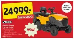 Jula Åkgräsklippare 5,8 kW 84 cm erbjuda