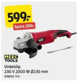 Jula Vinkelslip 230 V 2000 W Ø230 mm erbjuda
