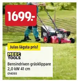 Jula Bensindriven gräsklippare 2,0 kW 41 cm erbjuda