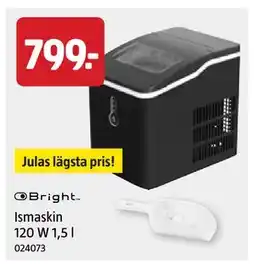 Jula Ismaskin 120 W 1,5 l erbjuda