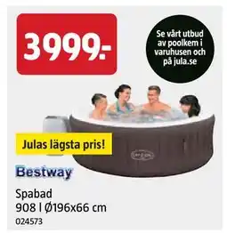 Jula Spabad 908 l Ø196x66 cm erbjuda