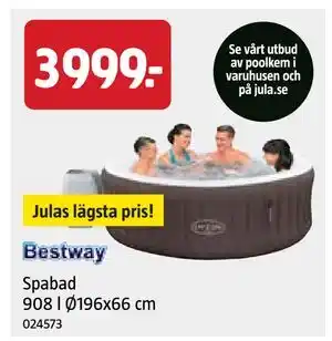 Jula Spabad 908 l Ø196x66 cm erbjuda
