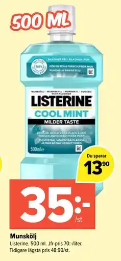 Coop Extra Munskölj erbjuda
