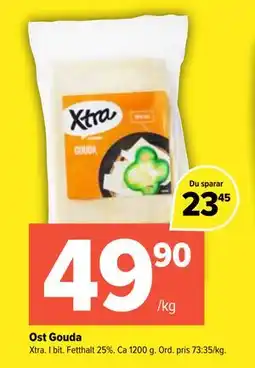 Coop Extra Ost Gouda erbjuda