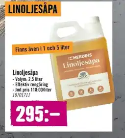 Hornbach Linoljesåpa erbjuda
