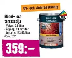 Hornbach Möbel- och terrassolja erbjuda