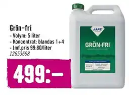 Hornbach Grön-fri erbjuda
