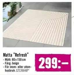 Hornbach Matta "Refresh" erbjuda