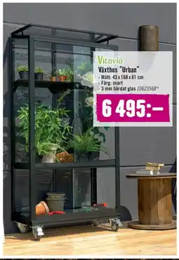 Hornbach Växthus "Urban" erbjuda