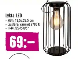 Hornbach Lykta LED erbjuda