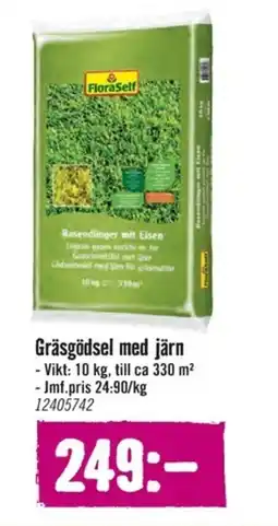 Hornbach Gräsgödsel med järn erbjuda