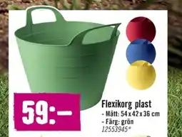 Hornbach Flexikorg plast erbjuda